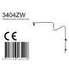 Steinhauer lights Linstrom wall light black