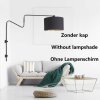 Steinhauer lights Linstrom wall light black