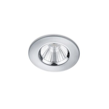 Trio recessed light LED chrome, 1-light source