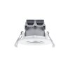 Trio recessed light LED white, 1-light source