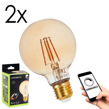 E27 LED 5.5 Watt warm white dimmable 500 Lumen