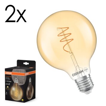 Osram lights E27 3.4 Watt warm white 470 Lumen