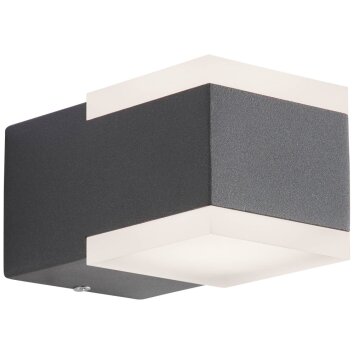AEG Amity Outdoor Wall Light LED anthracite, 2-light sources
