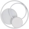 Brilliant Runda Ceiling Light LED white, 1-light source