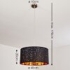 Nivel Pendant Light matt nickel, 1-light source