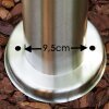 Tunes pedestal light Stainless steel color, 1-light source