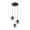 EGLO ARISCANI Pendant Light black, 3-light sources