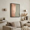 Badajoz up down wall light set of 2, cube G9 design in taupe