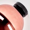 Gastor globe flush mount ceiling light, E27 retro light for living room, hallway