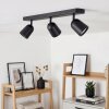 Lemak LED 3-light adjustable ceiling spotlight with rotating GU10 cylinder heads