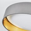 Kavon round LED ceiling light Ø 32 cm, modern flush mount with halo glow