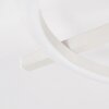 Narok LED ceiling light with remote control, modern round ring lamp for living room