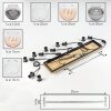 Koyoto 6-light dining room pendant light with globe shades, modern vintage style