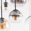 Koyoto 6-light dining room pendant light with globe shades, modern vintage style