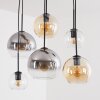 Koyoto 6-light pendant light for dining table with globe shades