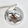 Chehalis 4-light ceiling light with globe shades, modern retro ceiling lamp