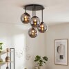 Chehalis ceiling light, 4-light globe cluster light, G9, Ø 41 cm, modern retro