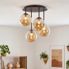 Chehalis globe ceiling light, 4-light with G9 socket, retro vintage