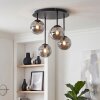 Chehalis 4-light globe ceiling light, G9 retro vintage fixture for dining room