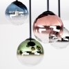 Chehalis ceiling light, 4-light globe lamp, Ø 38 cm, G9, modern retro design