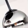 Chehalis Globe Ceiling Light, 4-light G9, ø 35 cm, retro vintage design