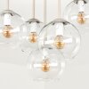 Koyoto 5-light globe ceiling light, 45 cm diameter shade cluster, E14 vintage