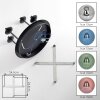 Chehalis colorful glass globe ceiling light, 4-light ceiling light with G9 sockets