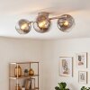 Koyoto ceiling light, 4-light ceiling lamp with globe shades, E14, retro style