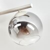 Koyoto ceiling light, 4-light ceiling lamp with globe shades, E14, retro style