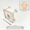 Koyoto 5-light ceiling light with globe shades, retro style for dining rooms