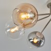 Koyoto globe ceiling light, 7-light retro ceiling lamp Ø 82 cm