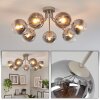 Koyoto ceiling light, 7-light globe design, 82 cm diameter, E14, retro modern