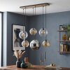 Koyoto 6-light pendant light with globe shades for modern dining room tables