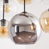 Koyoto 6-light pendant light with globe shades for modern dining room tables
