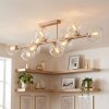 Gastor 10-Light Modern Globe Ceiling Light for Living Room and Dining Room