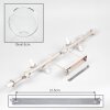 Gastor 10-Light Modern Globe Ceiling Light for Living Room and Dining Room