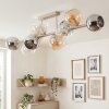 Koyoto 10-Light Ceiling Light with Globe Shades for Living Room and Dining Room
