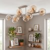 Koyoto 10-light globe ceiling light for living room and dining room, retro style