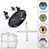 Koyoto 4-light globe ceiling light for dining room, E14, retro modern