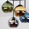 Koyoto 4-light globe ceiling light for dining room, E14, retro modern
