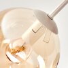 Gastor 5-light globe ceiling light, round semi-flush mount for dining room