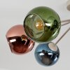 Koyoto 7-light globe ceiling light, retro ceiling lamp, E14, 82 cm diameter