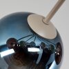 Koyoto 7-light globe ceiling light, retro ceiling lamp, E14, 82 cm diameter