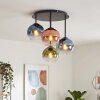 Koyoto dining room ceiling light, 4-light globe shades, E14, Ø 38 cm, retro