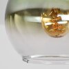 Koyoto dining room ceiling light, 4-light globe shades, E14, Ø 38 cm, retro