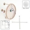 Chehalis globe ceiling light, 5-light round ceiling fixture, Ø 43 cm