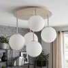 Chehalis 5-light globe ceiling light, round ceiling light fixture Ø 45 cm