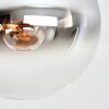 Gastor ceiling light, 5-light globe ceiling lamp for dining room, E14