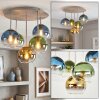 Koyoto 5-light ceiling light, globe ceiling lamp with E14 sockets, Ø 45 cm