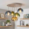 Koyoto 5-light ceiling light, globe ceiling lamp with E14 sockets, Ø 45 cm